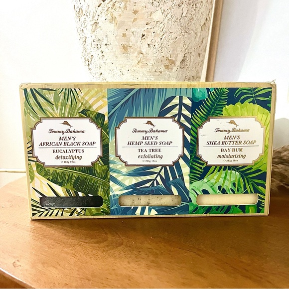 Tommy Bahama Other - Tommy Bahama Men's Bar Soap Set Trio, Retails $50